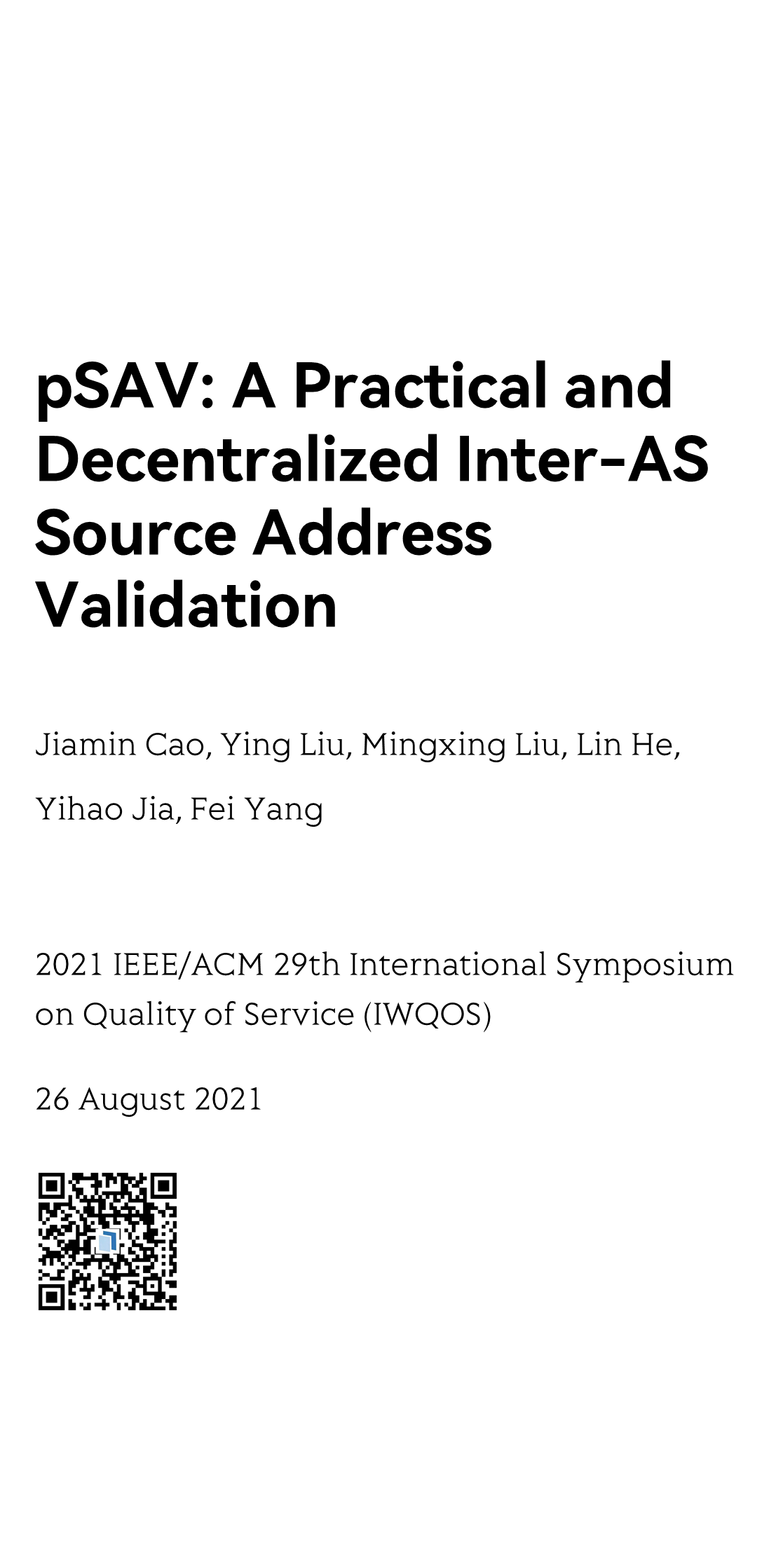 2021 IEEE/ACM 29th International Symposium on Quality of Service (IWQOS)_1