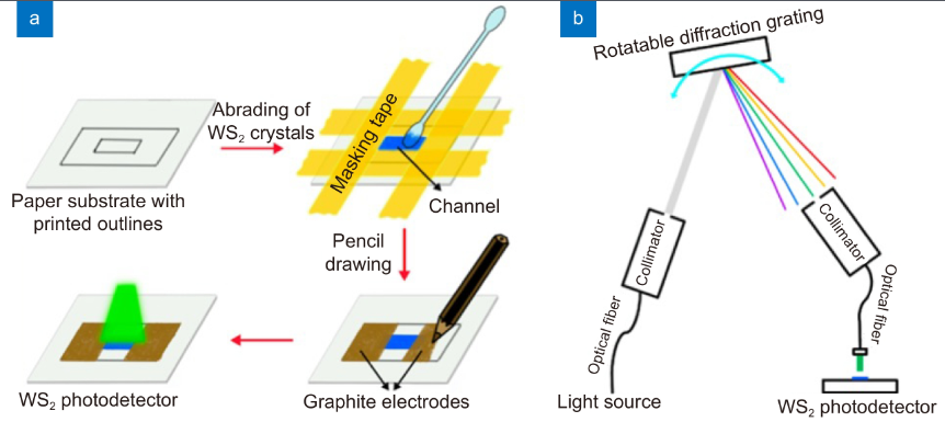 Sensor For Paper Detection Hot Paper - Paper-based WS₂ photodetectors fabricated by all-dry techniques