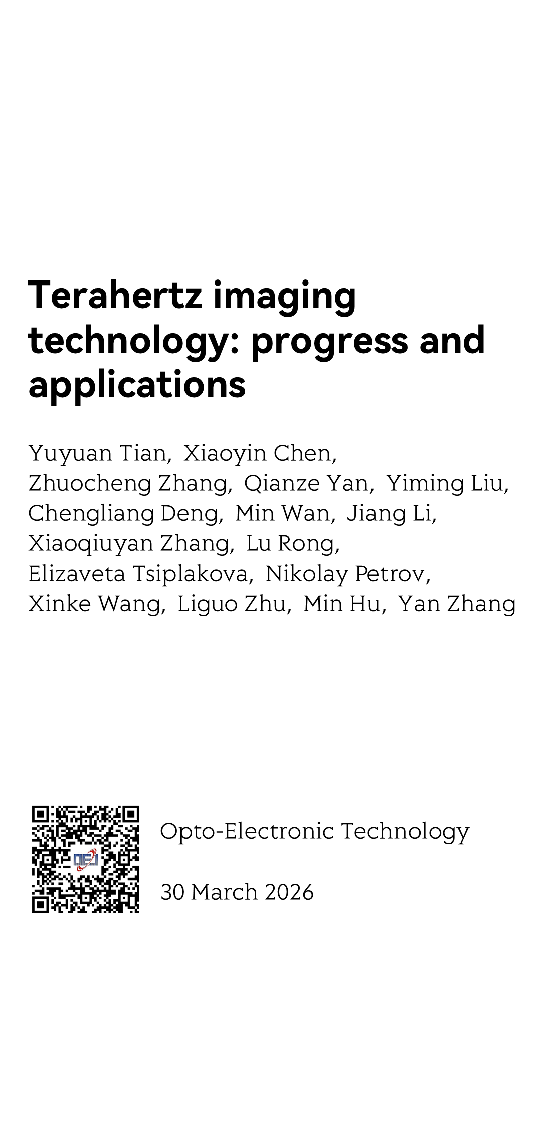 Opto-Electronic Technology_1