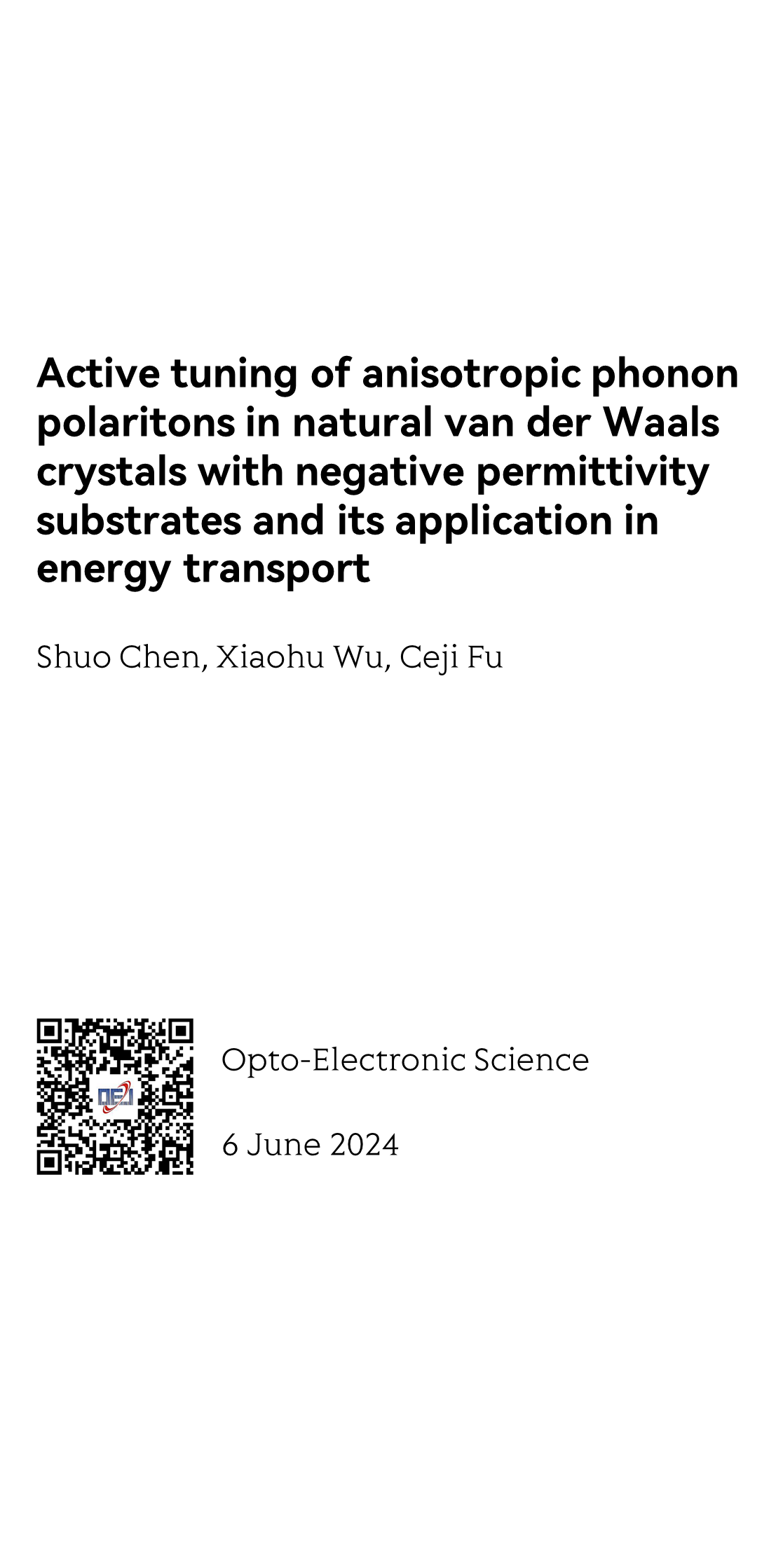 Opto-Electronic Science_1