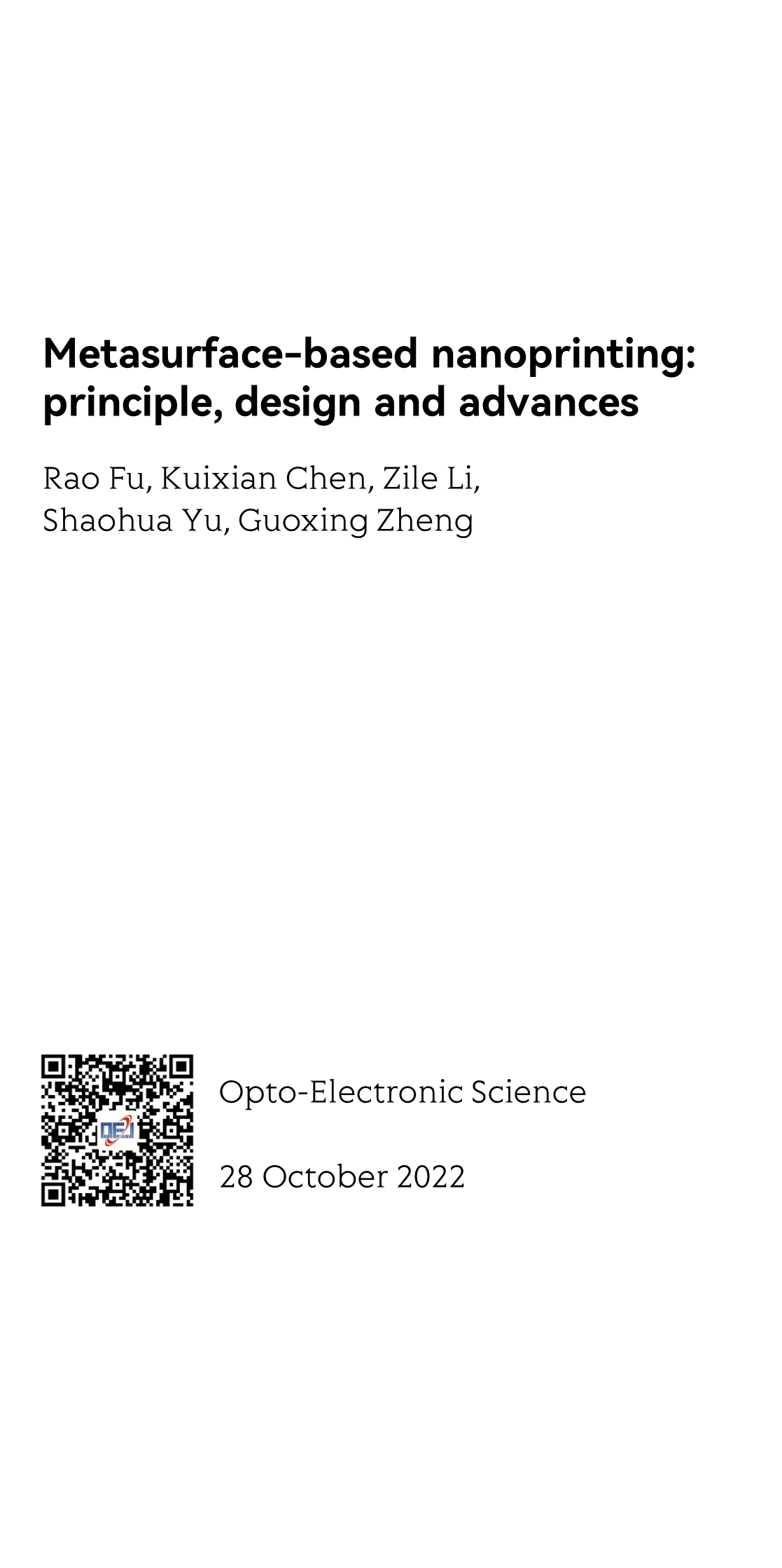 Opto-Electronic Science_1