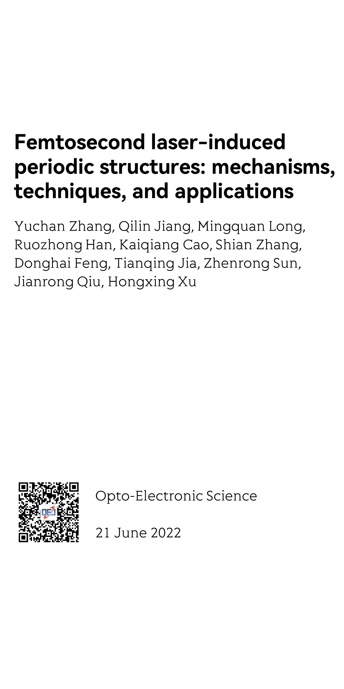 Opto-Electronic Science_1