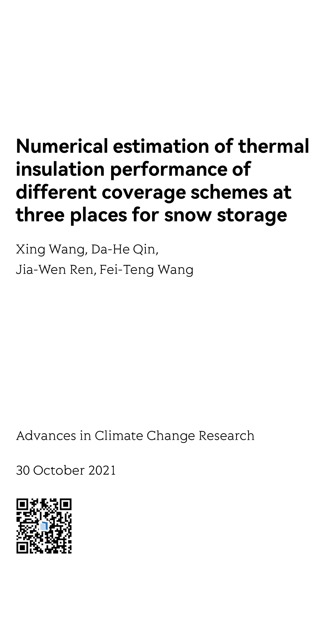 Advances in Climate Change Research_1