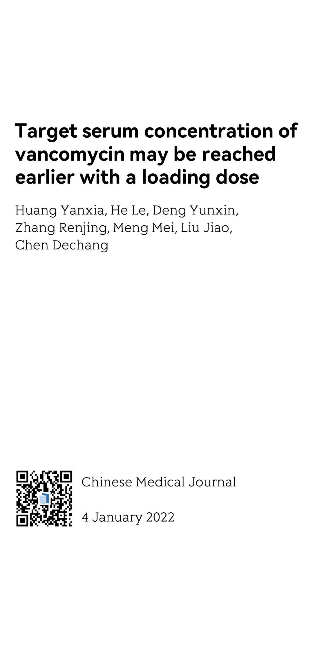 Chinese Medical Journal_1