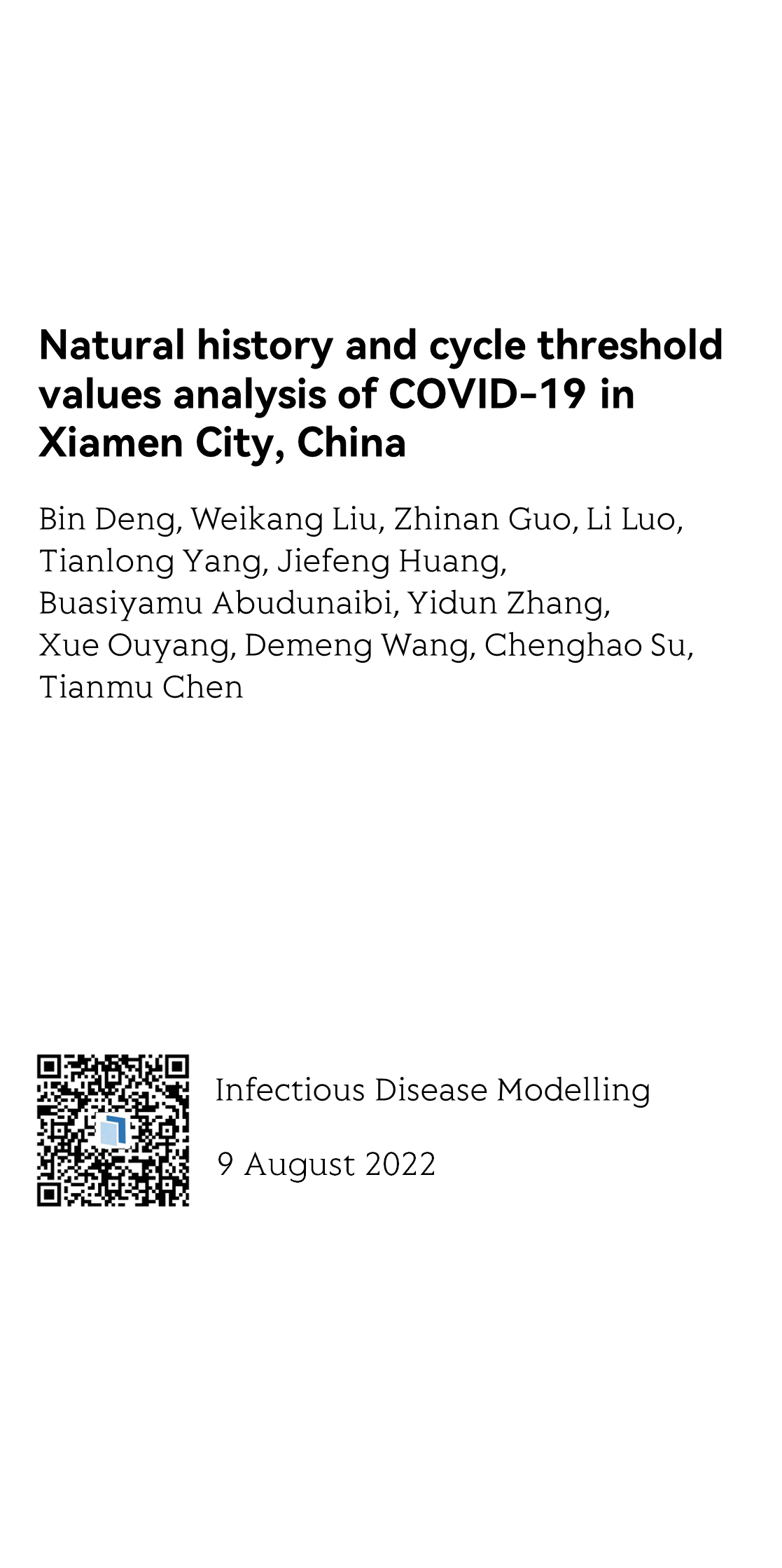 Infectious Disease Modelling_1