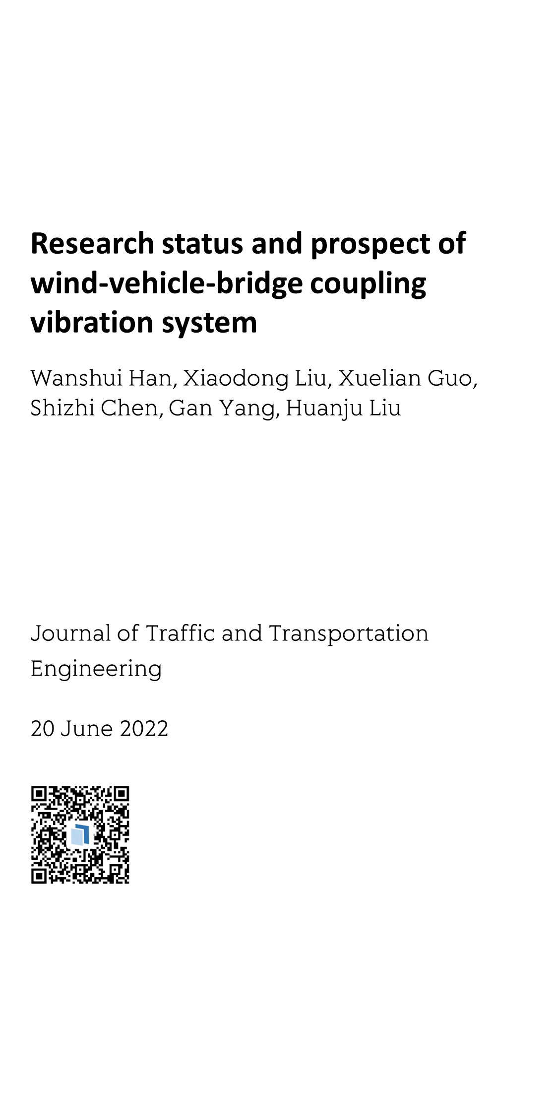 Journal of Traffic and Transportation Engineering_1
