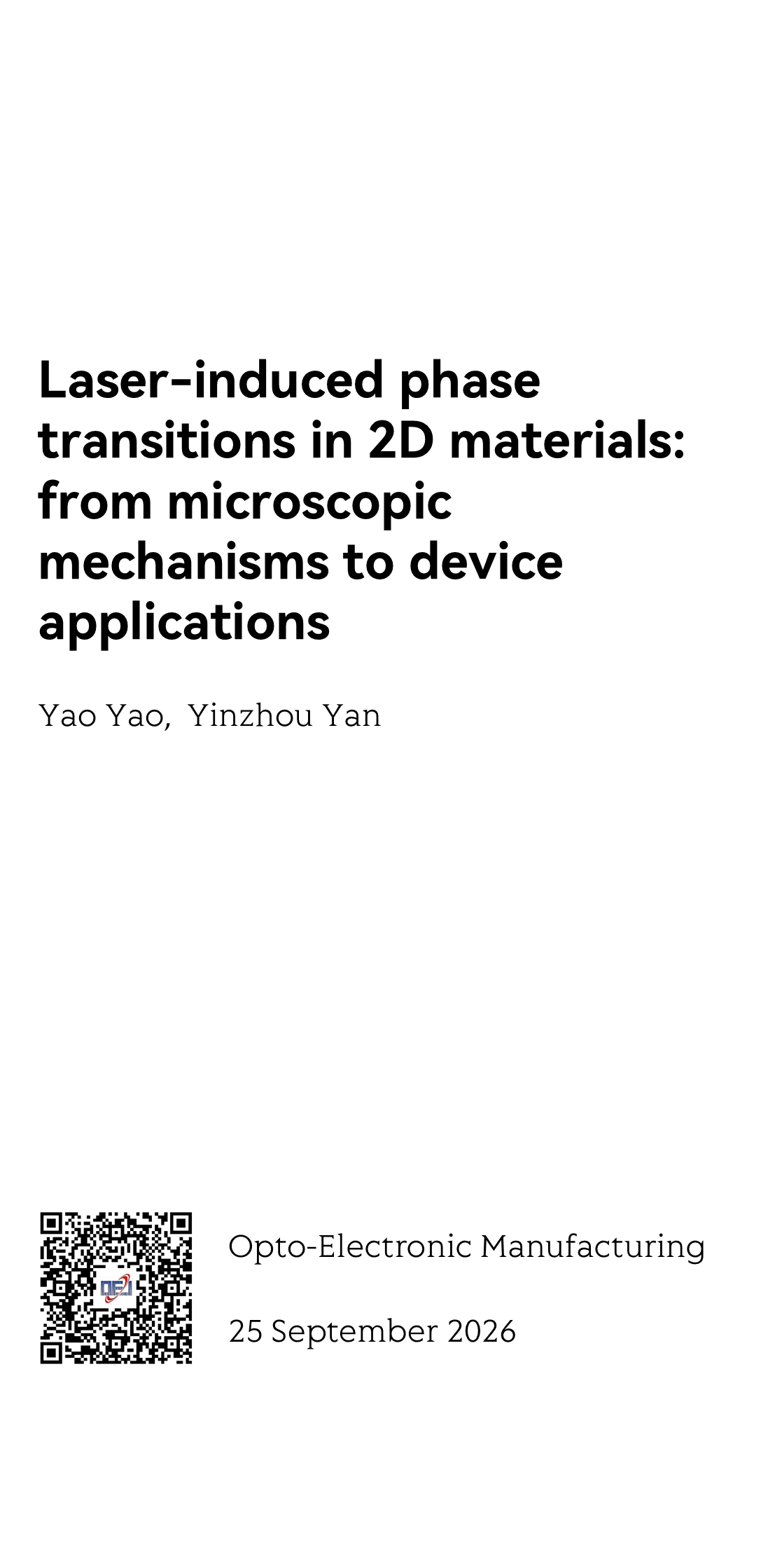 Opto-Electronic Manufacturing_1