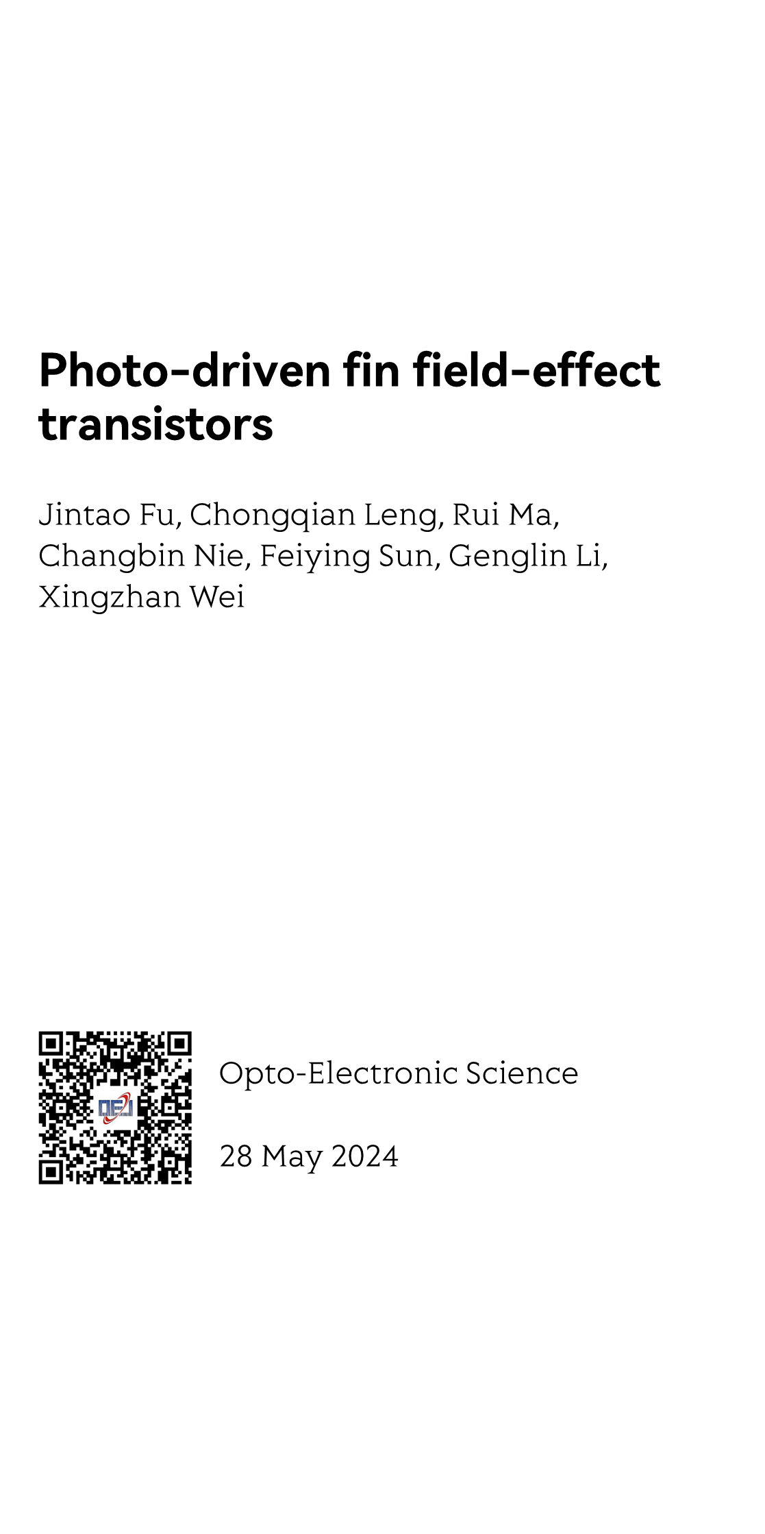 Opto-Electronic Science_1