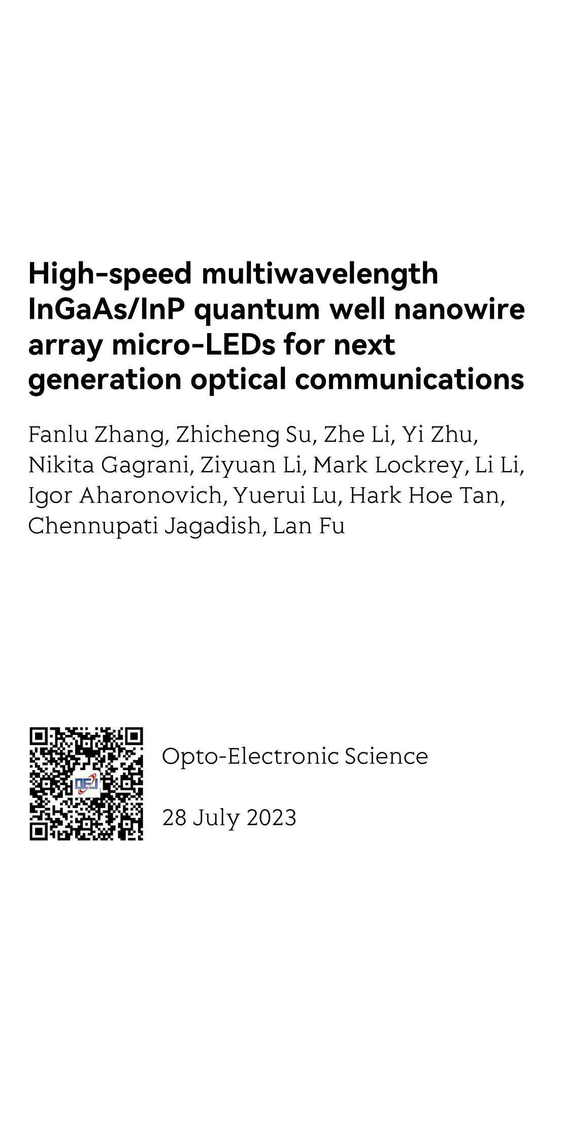 Opto-Electronic Science_1