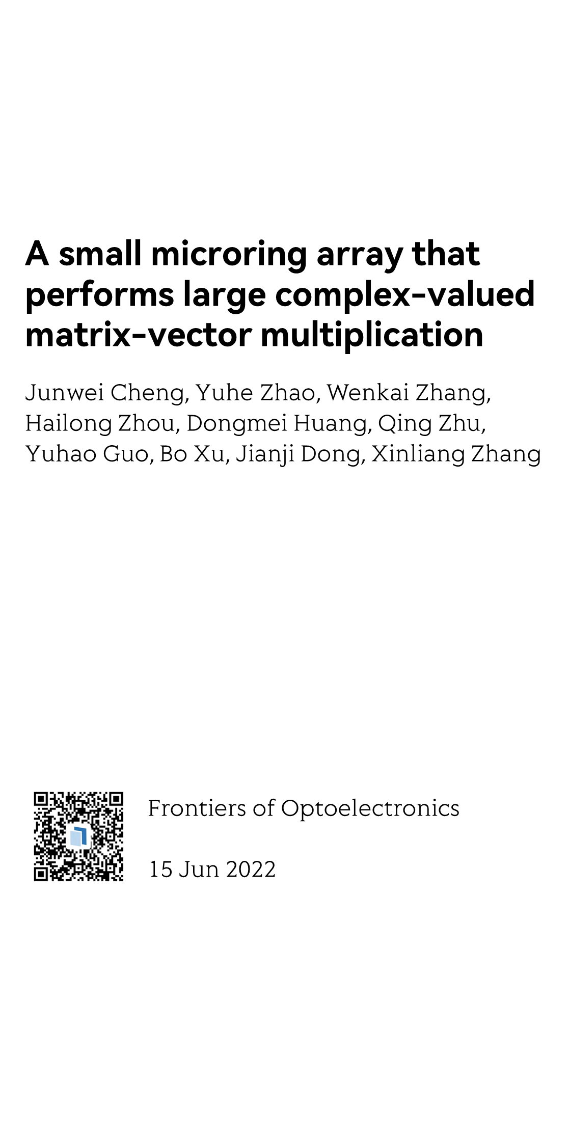 Frontiers of Optoelectronics_1