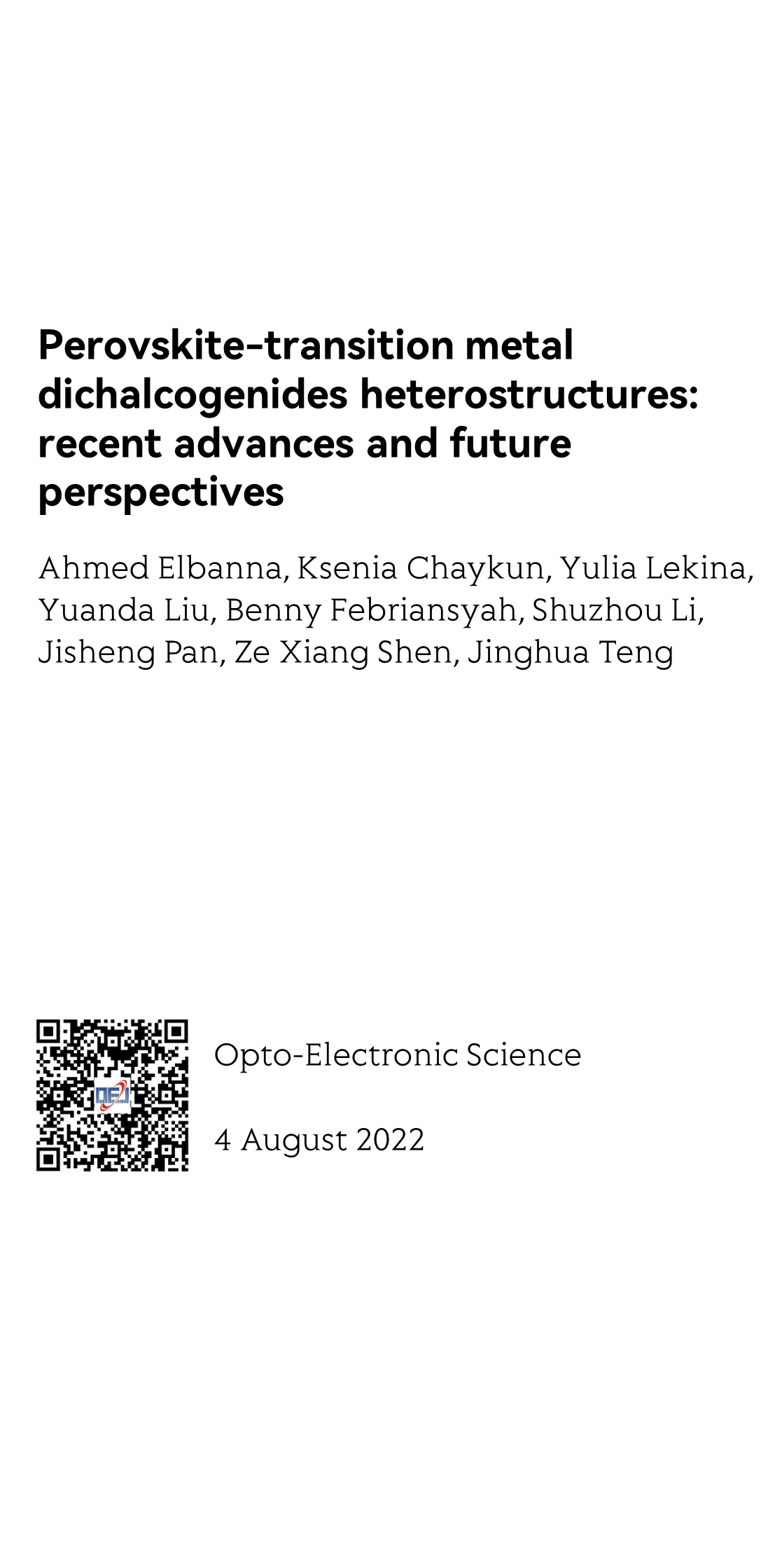 Opto-Electronic Science_1