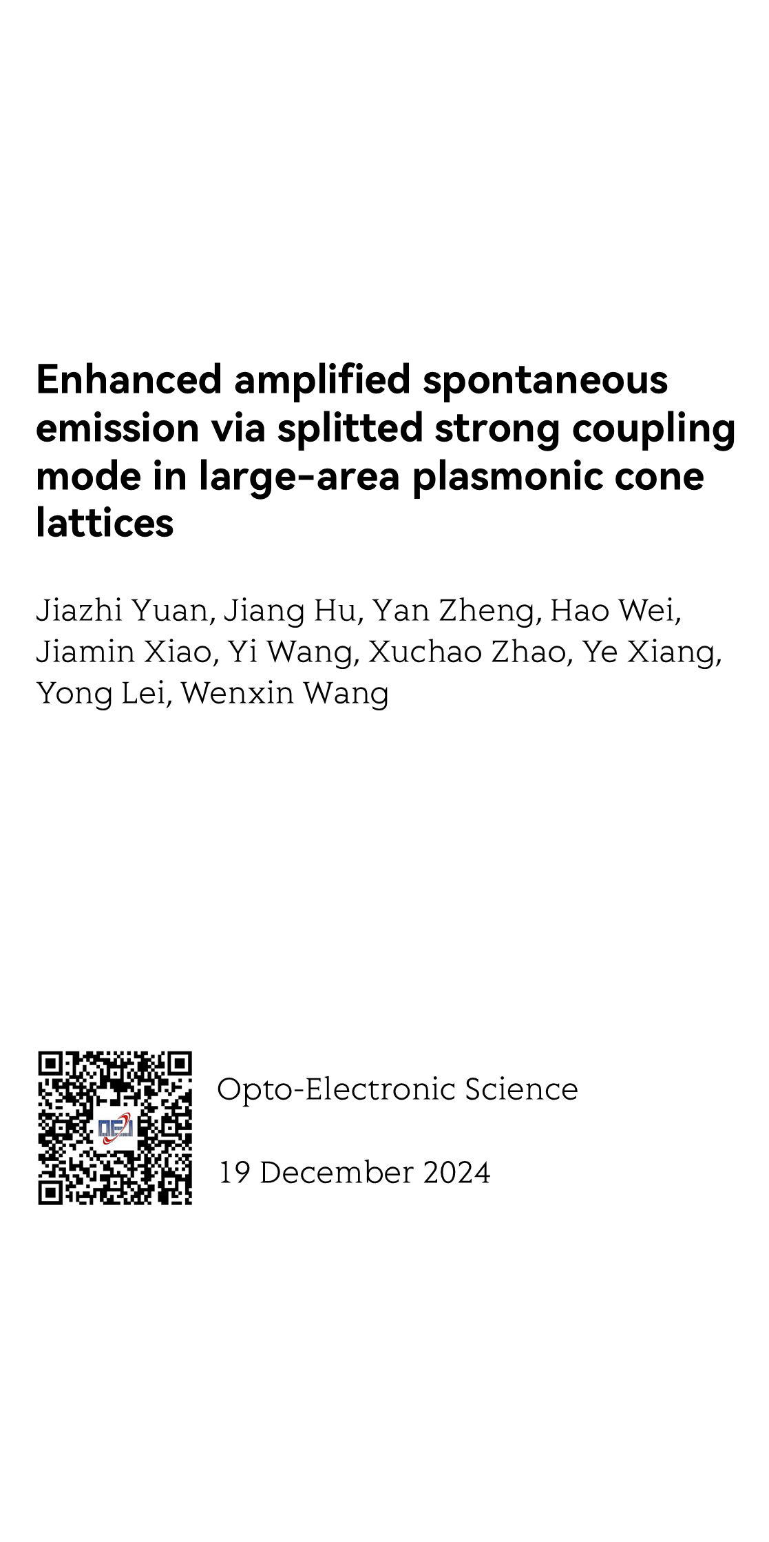 Opto-Electronic Science_1