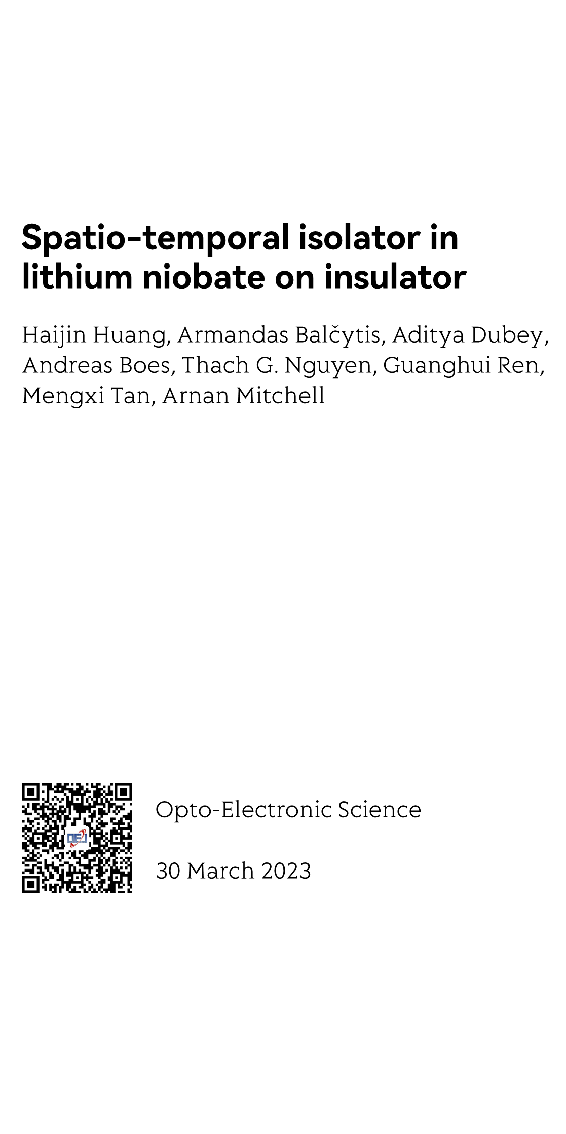 Opto-Electronic Science_1