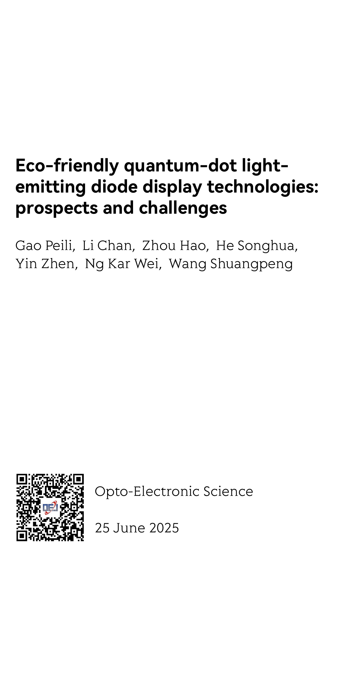 Opto-Electronic Science_1